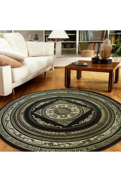 Minnesota Traditional Rug - 105 Black