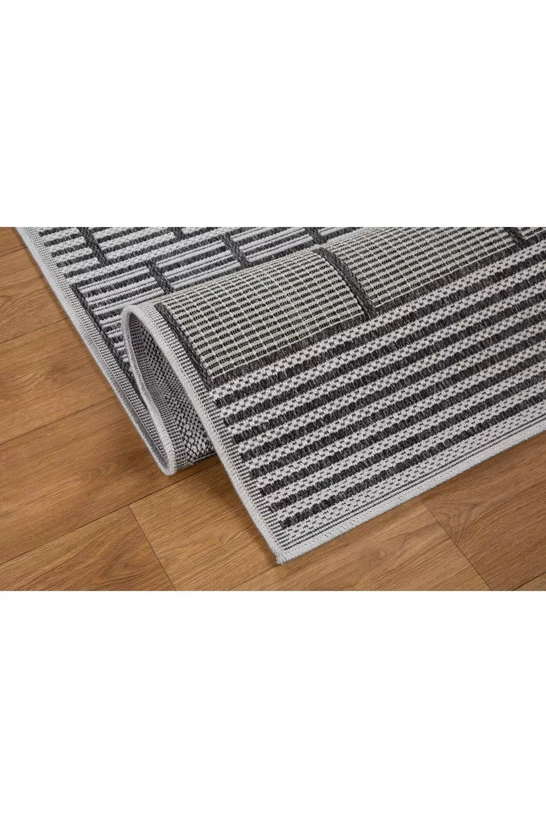 Miran Flatweave Rug 106 - Grey