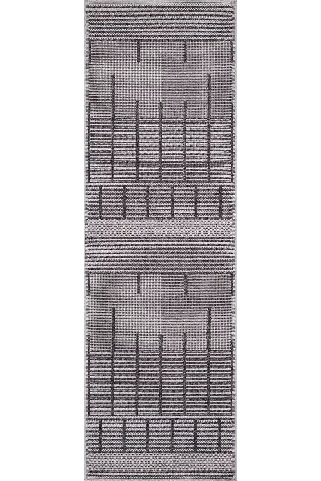 Miran Flatweave Rug 106 - Grey