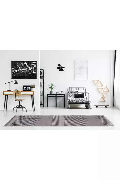 Miran Flatweave Rug 106 - Grey