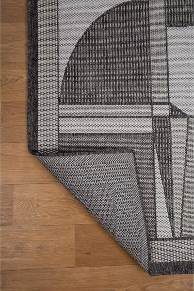 Miran Flatweave Rug 107 - Grey