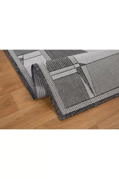 Miran Flatweave Rug 107 - Grey