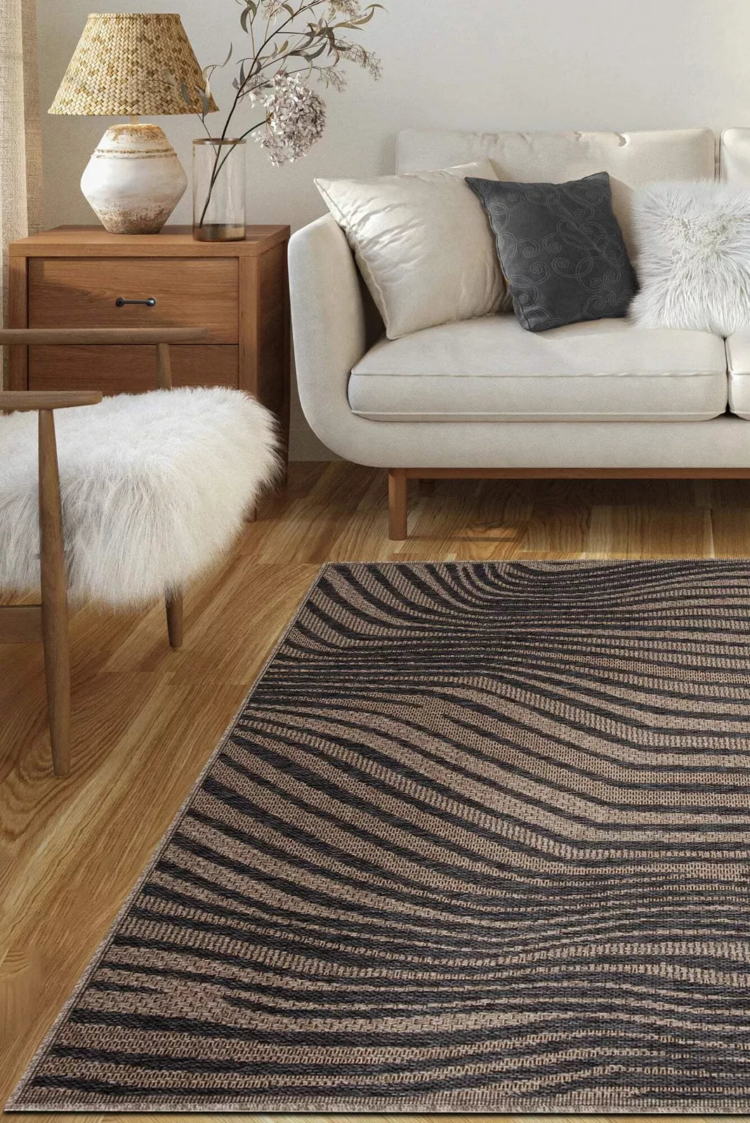 Miran Flatweave Rug 108 - Beige