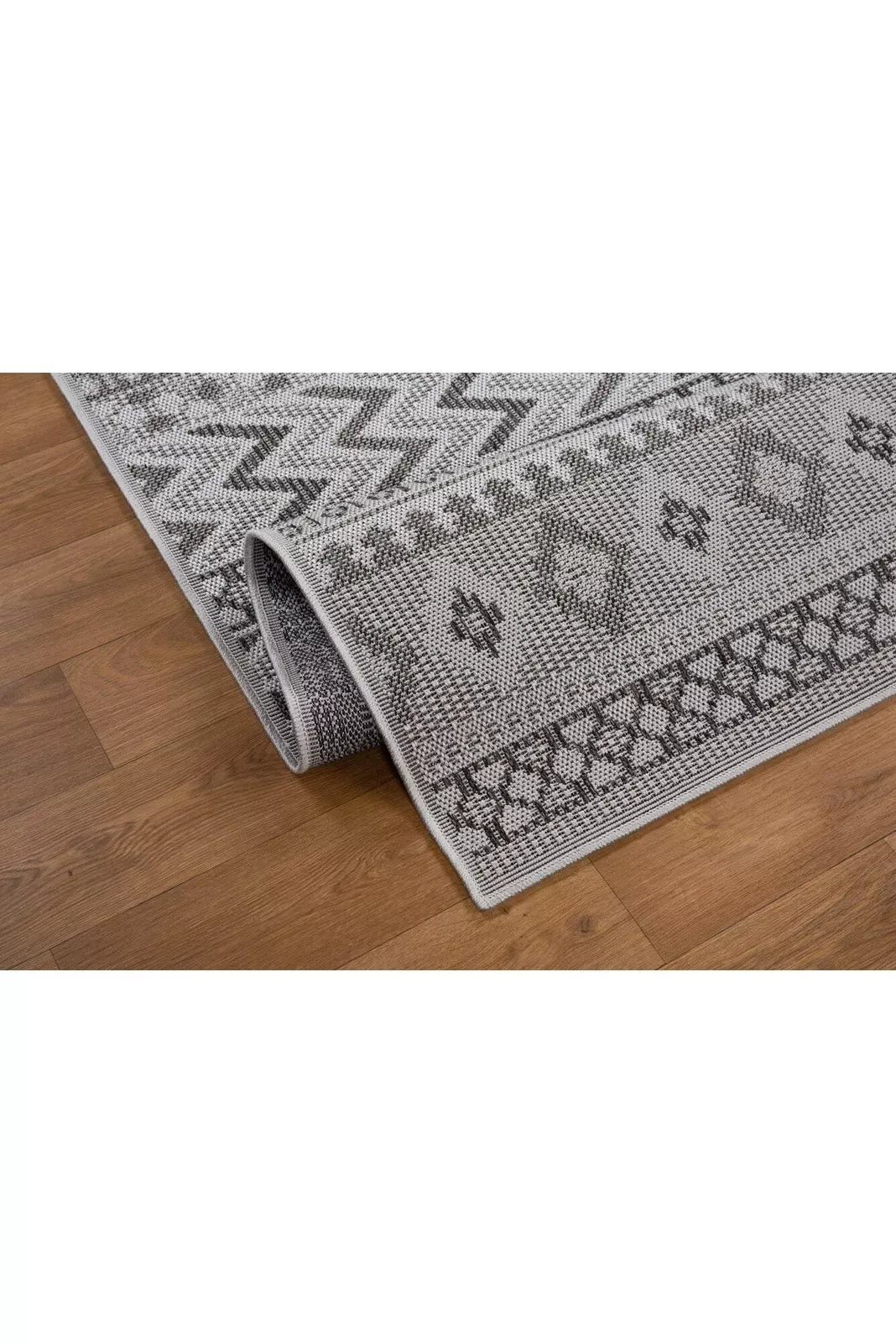 Miran Flatweave Rug 109 - Grey