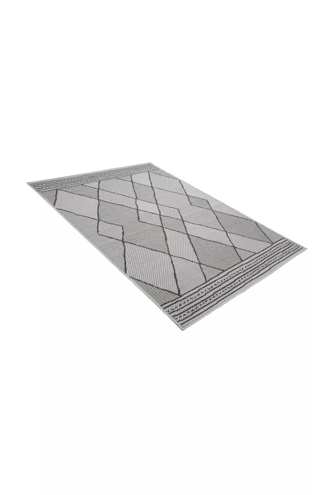 Miran Flatweave Rug 110 - Grey