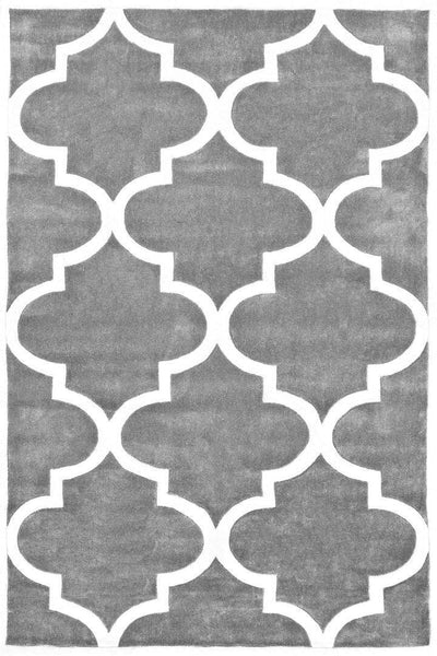 Moris Trellis Rug - 103 Grey