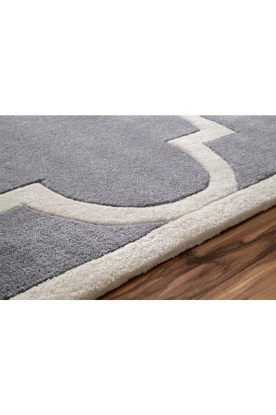 Moris Trellis Rug - 103 Grey