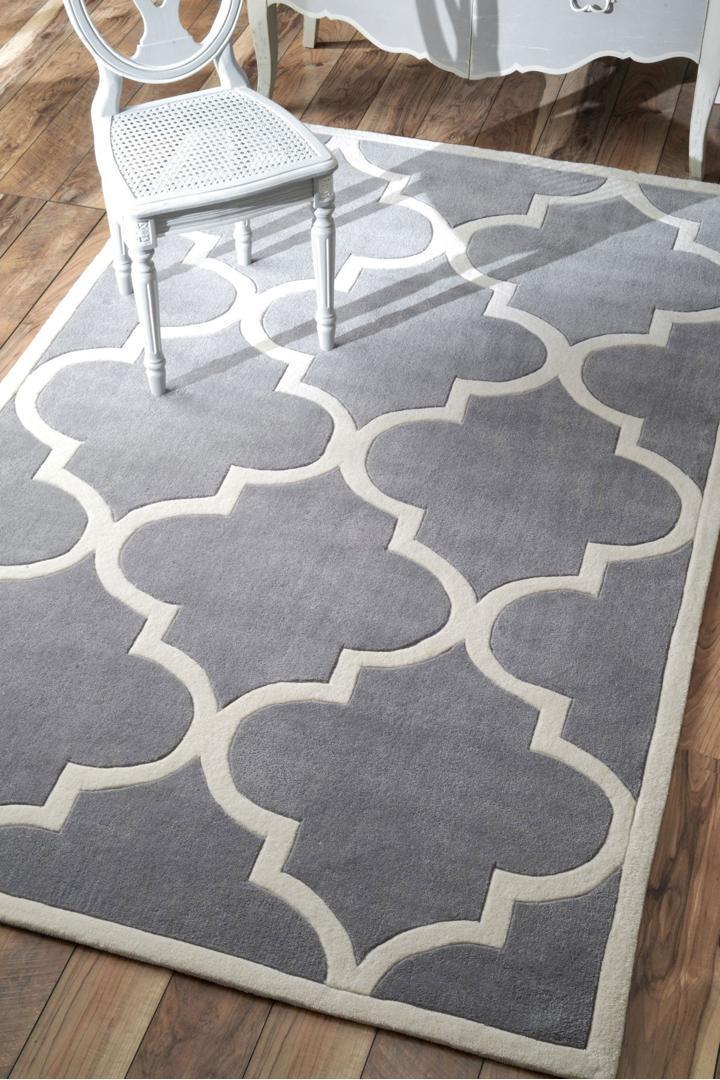 Moris Trellis Rug - 103 Grey