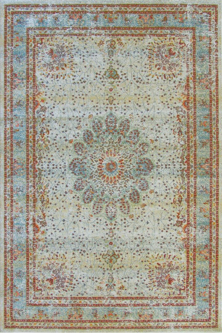 Morocco Medallion Rug - 117 Beige