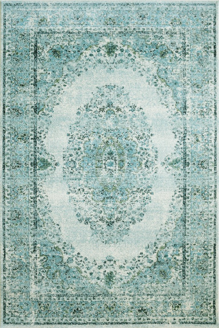 Morocco Medallion Rug - Blue 114