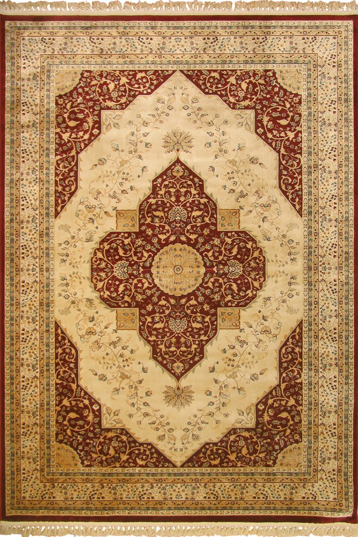 Mosaic Traditional Rug - 105 Red