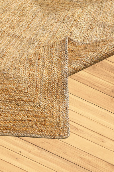 Husk Jute Natural Rug - 106 Natural