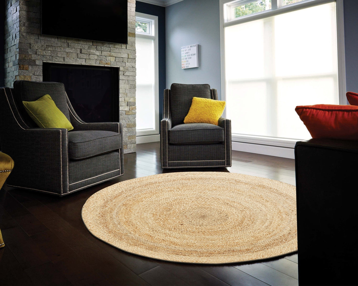 Husk Jute Natural Rug - 106 Natural