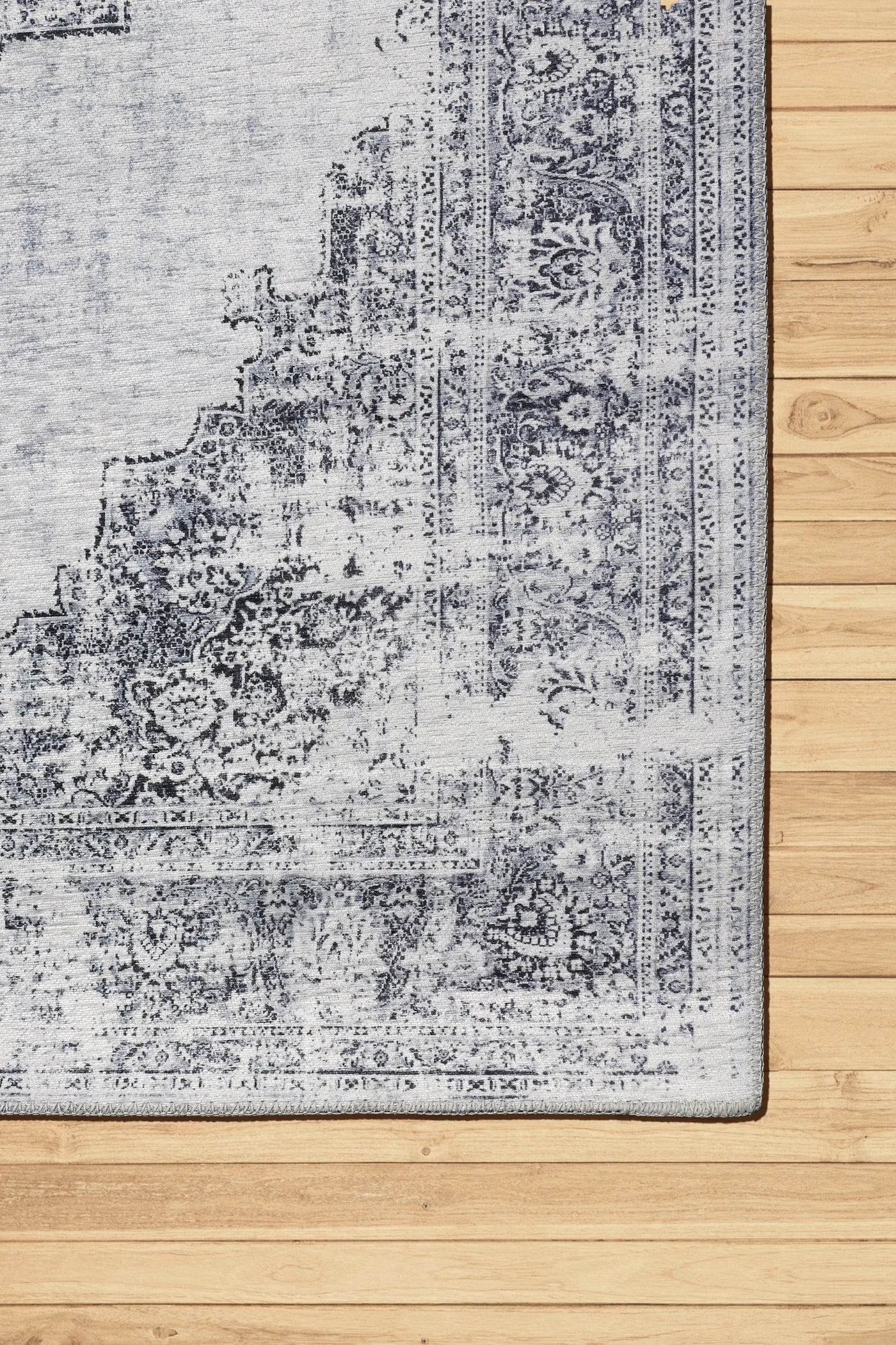 New Jersey Distressed Rug - 127 Grey