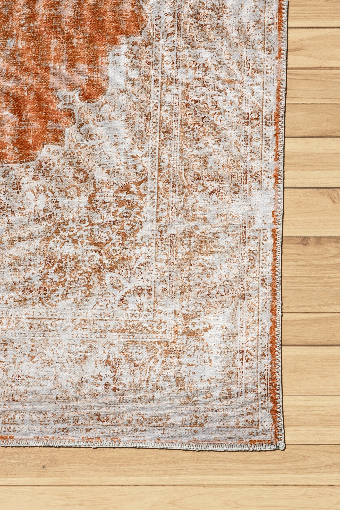 New Jersey Distressed Rug - 122 Orange