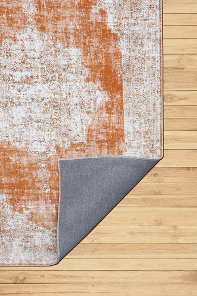 New Jersey Distressed Rug - 122 Orange