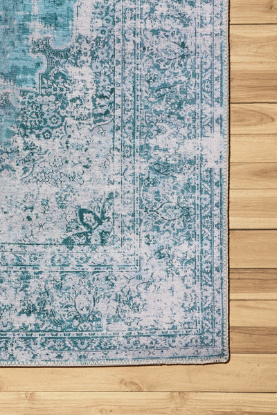 New Jersey Distressed Rug - 121 Blue