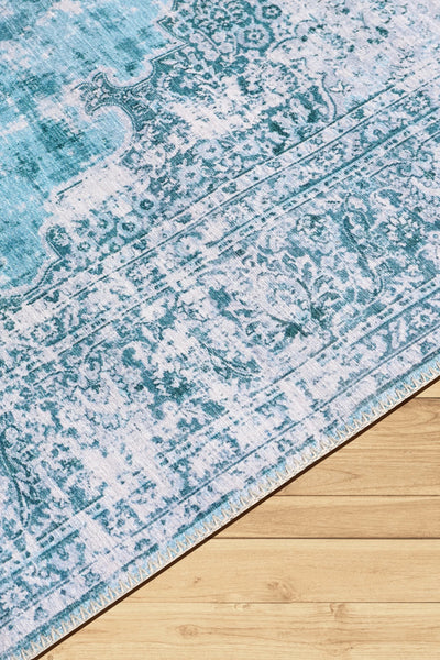 New Jersey Distressed Rug - 121 Blue