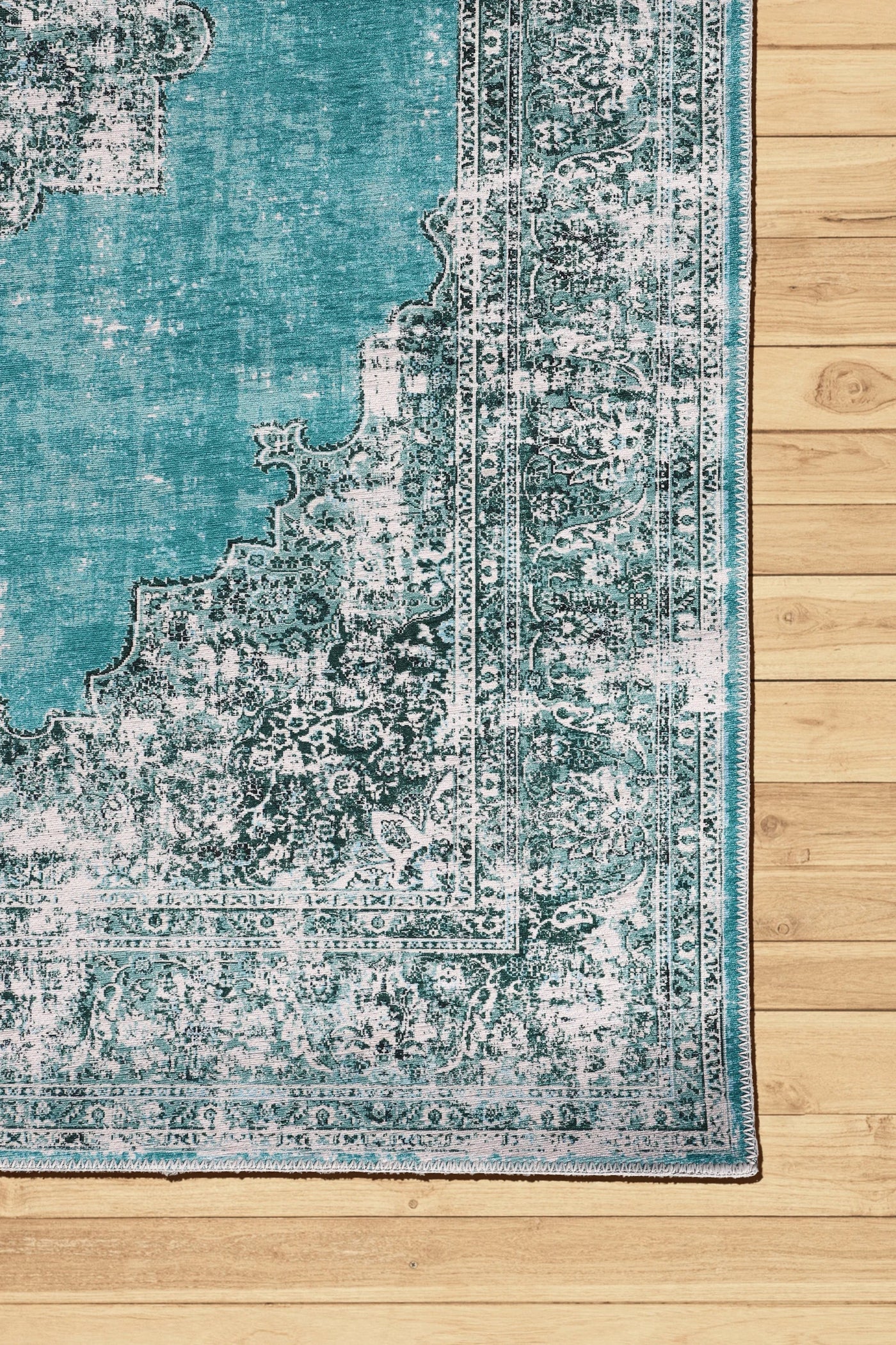 New Jersey Distressed Rug - 125 Blue