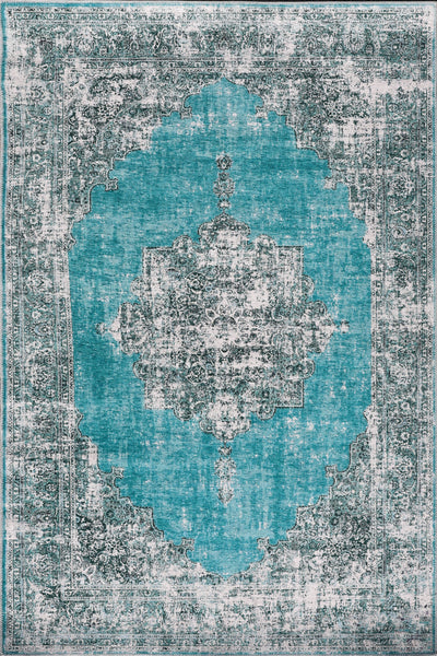 New Jersey Distressed Rug - 125 Blue