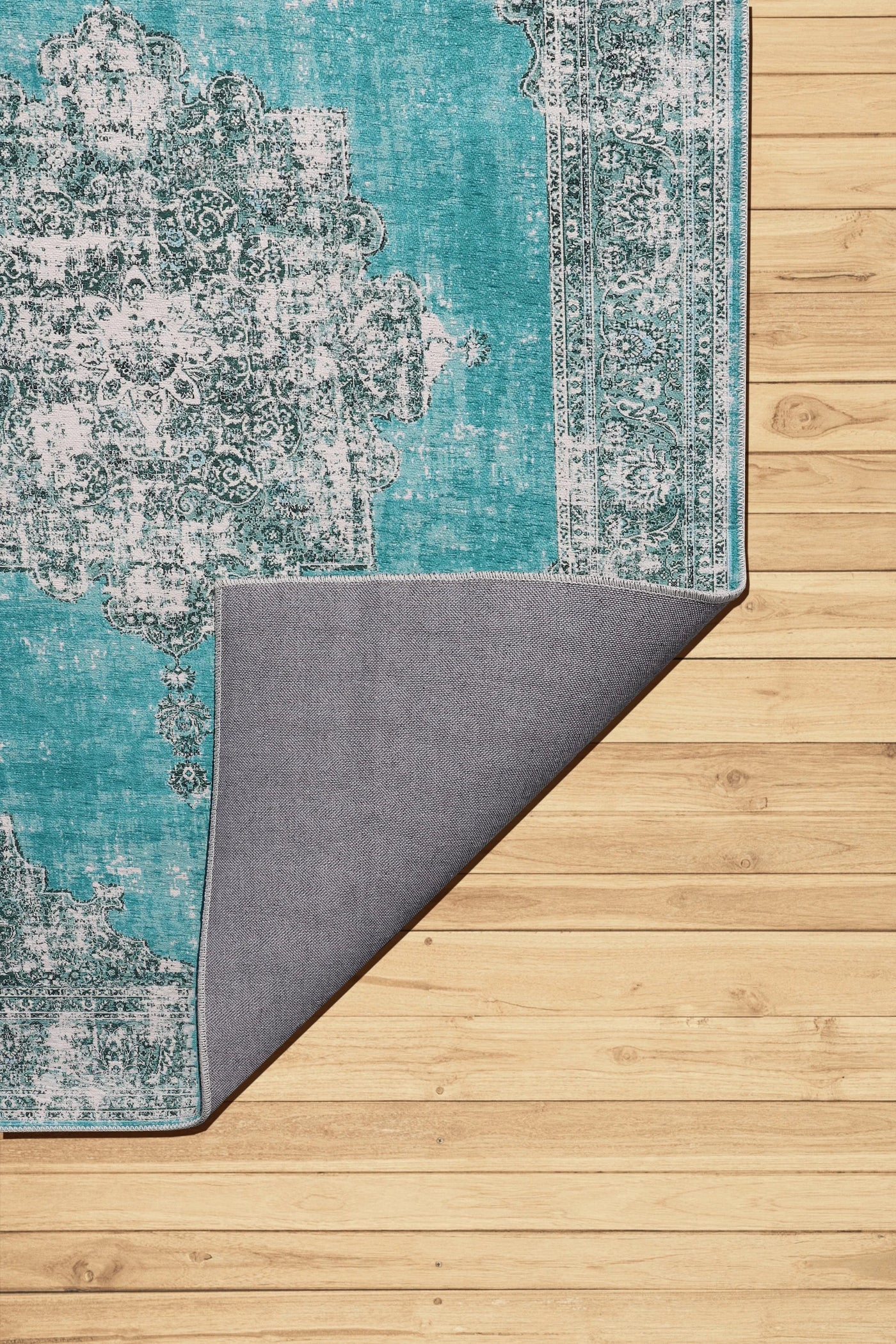New Jersey Distressed Rug - 125 Blue