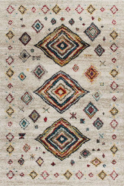 Nomadic Geometric Rug - 102  Multicolour