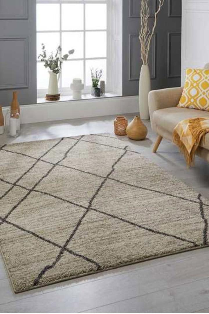 Nomadic Geometric Rug - 105 Beige