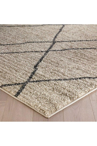 Nomadic Geometric Rug - 105 Beige