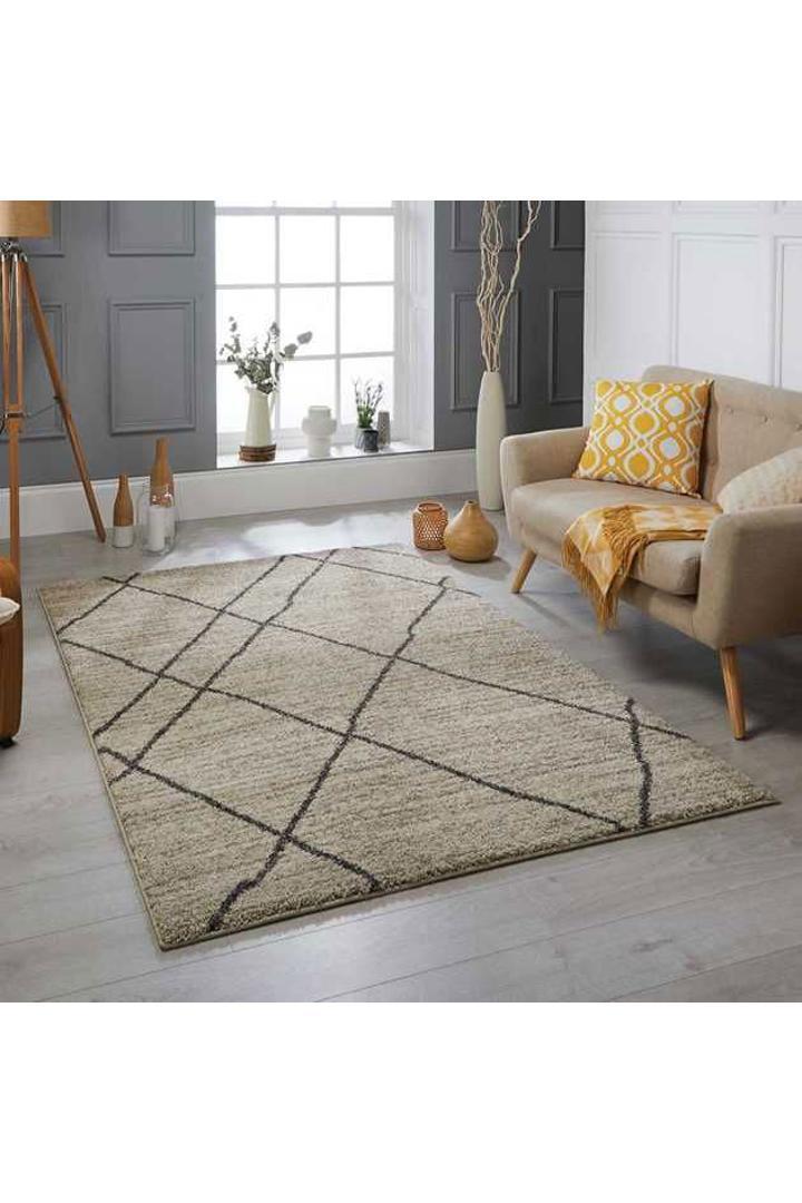 Nomadic Geometric Rug - 105 Beige