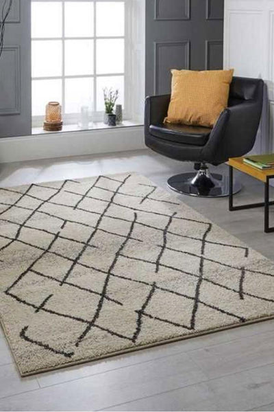 Nomadic Geometric Rug - 104 Beige