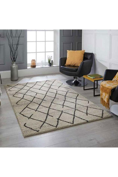 Nomadic Geometric Rug - 104 Beige