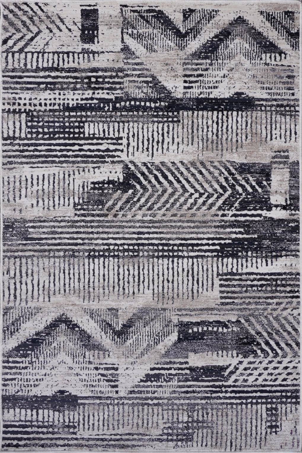 Oklahoma Contemporary Rug - 104 - charcoal