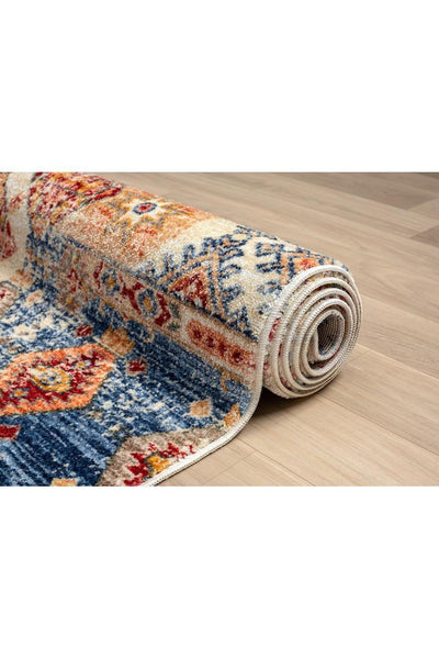 Orange Traditional Rug - 101 Multicolours