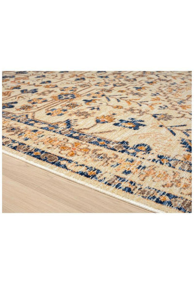 Orange Traditional Rug - 102 Beige