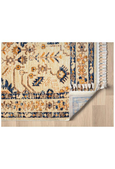 Orange Traditional Rug - 102 Beige