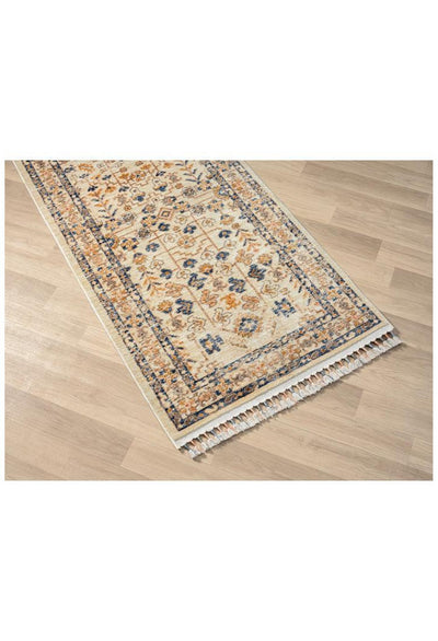 Orange Traditional Rug - 102 Beige