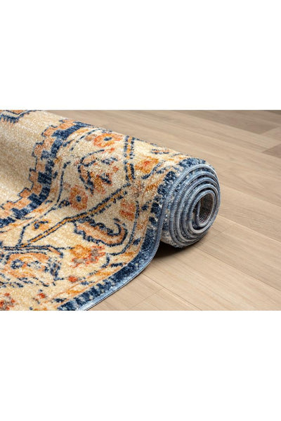 Orange Traditional Rug - 103 Beige