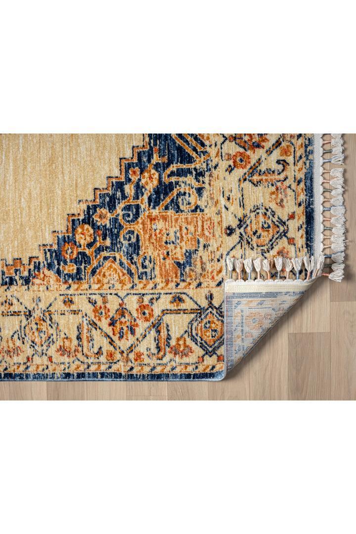 Orange Traditional Rug - 103 Beige