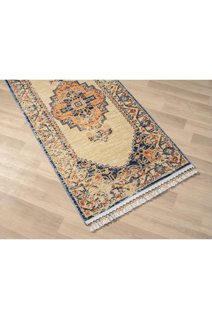 Orange Traditional Rug - 103 Beige