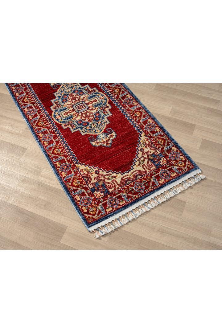 Orange Traditional Rug - 104 Red