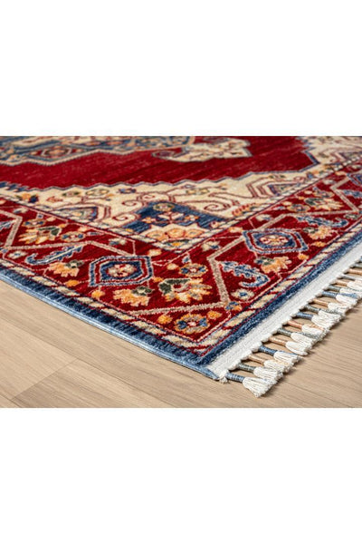 Orange Traditional Rug - 104 Red