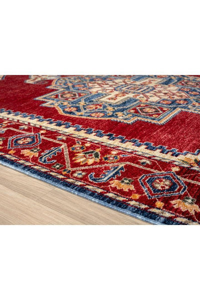 Orange Traditional Rug - 104 Red