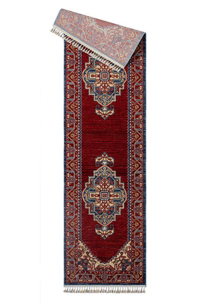 Orange Traditional Rug - 104 Red