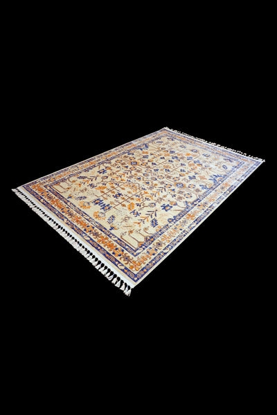 Orange Traditional Rug - 102 Beige