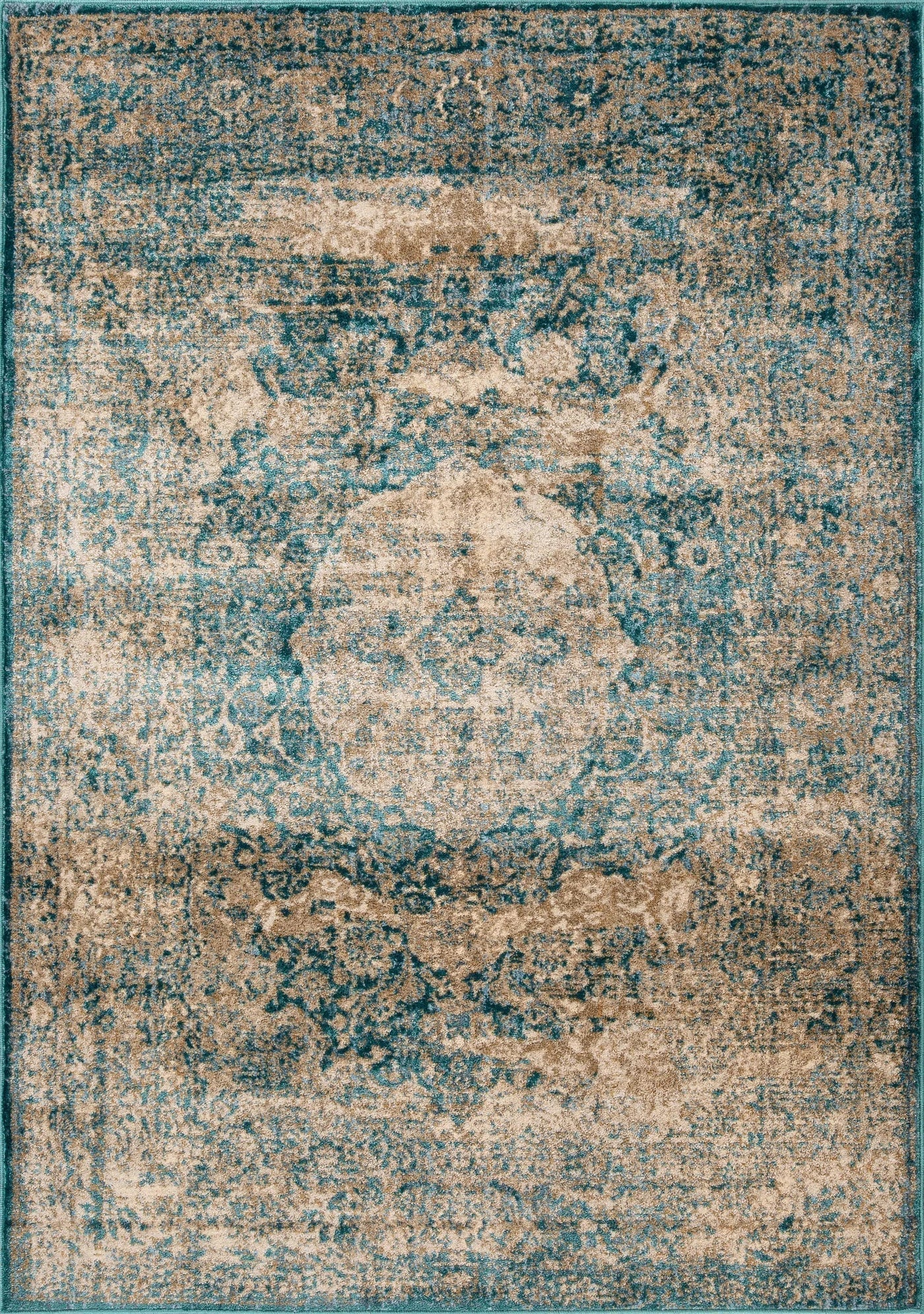 Orlando Distressed Rug - 106 Blue