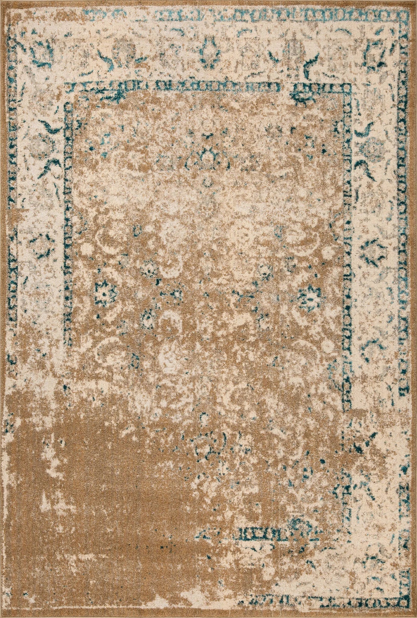 Orlando Distressed Rug - 102 Brown