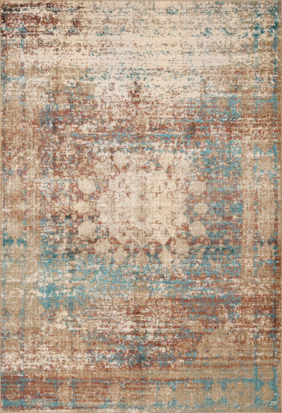 Orlando Distressed Rug - 105 Brown