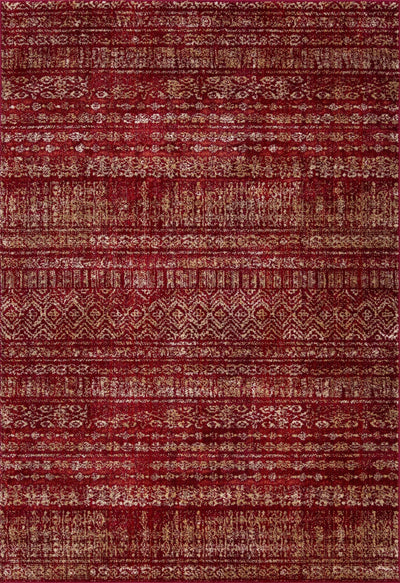 Orlando Distressed Rug - 103 Red