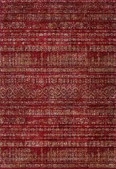 Orlando Distressed Rug - 103 Red