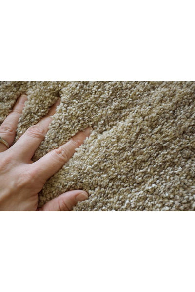 Palace Plain Shaggy Rug -102 Beige